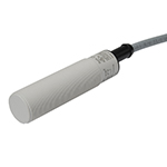 Carlo Gavazzi Capacitive Plastic Barrel Sensor; 8mm; Embeddable; 10-40VDC; 1NO &plus; 1NC; PNP; 2m Potted Cable